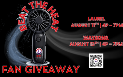 Beat the Heat Fan Giveaway