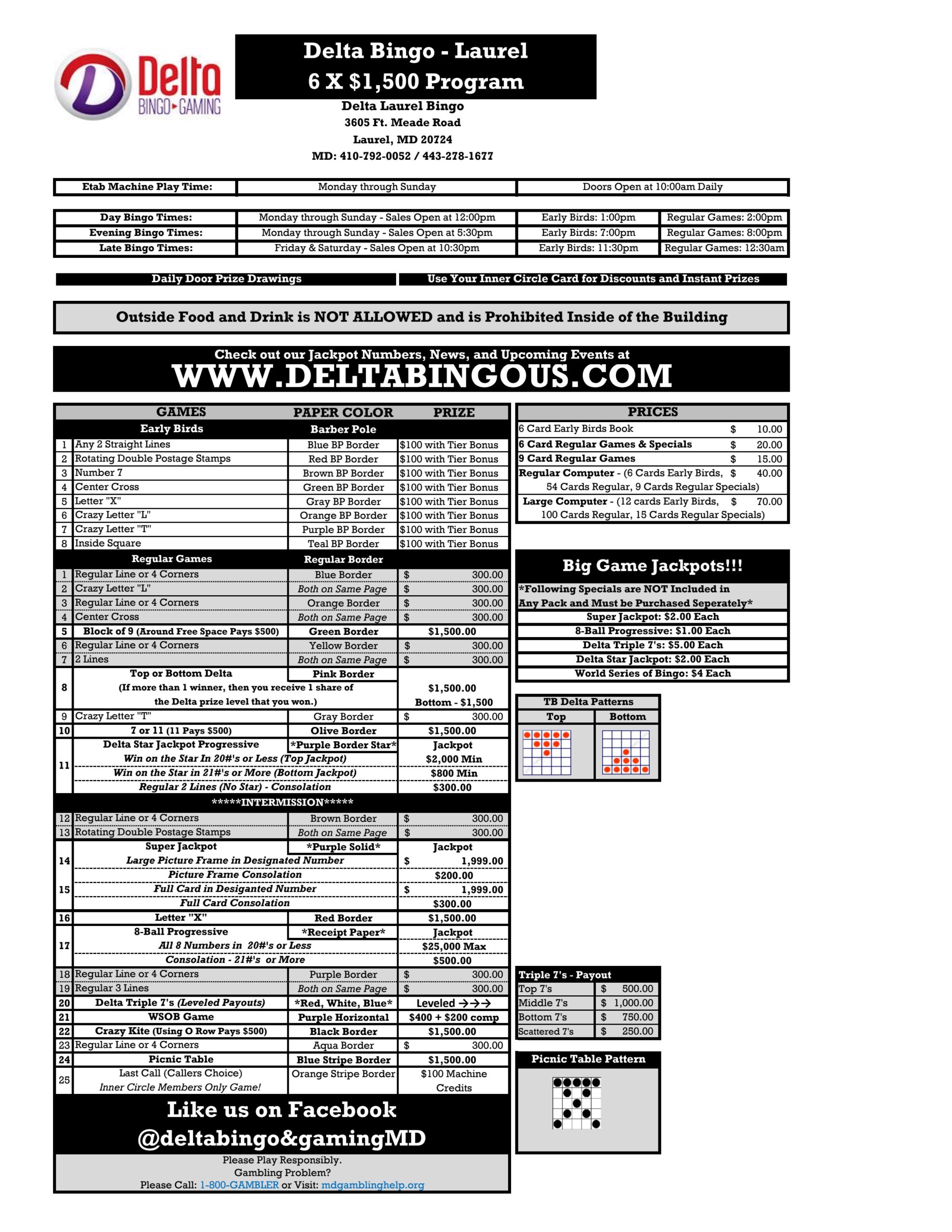 NEW Sept 6x1500